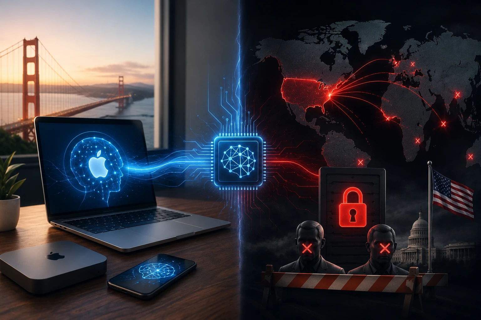 Fable 5 spento per decreto, Apple punta sul locale: la settimana che ridisegna le regole dell’AI